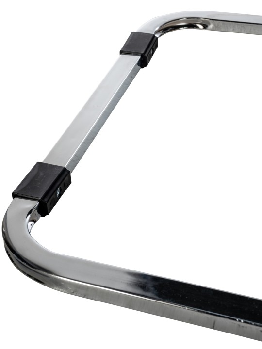 Lot de 2 chaises visiteurs Hobart, noir