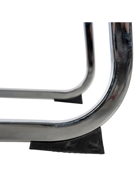 Lot de 2 chaises visiteurs Hobart, noir