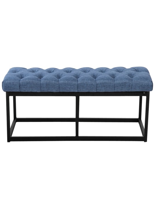 Banc Amun tissu 100 cm, bleu Banc Amun tissu 100 cm, bleu