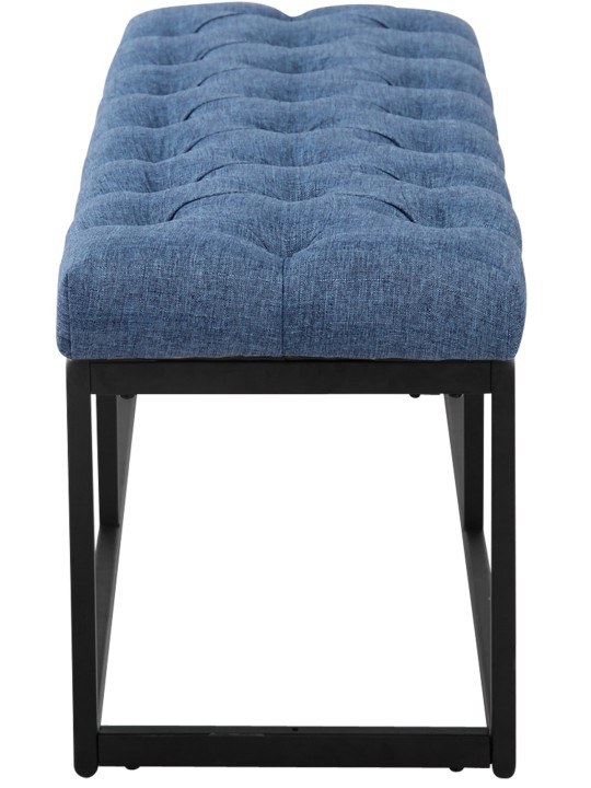Banc Amun tissu 100 cm, bleu Banc Amun tissu 100 cm, bleu