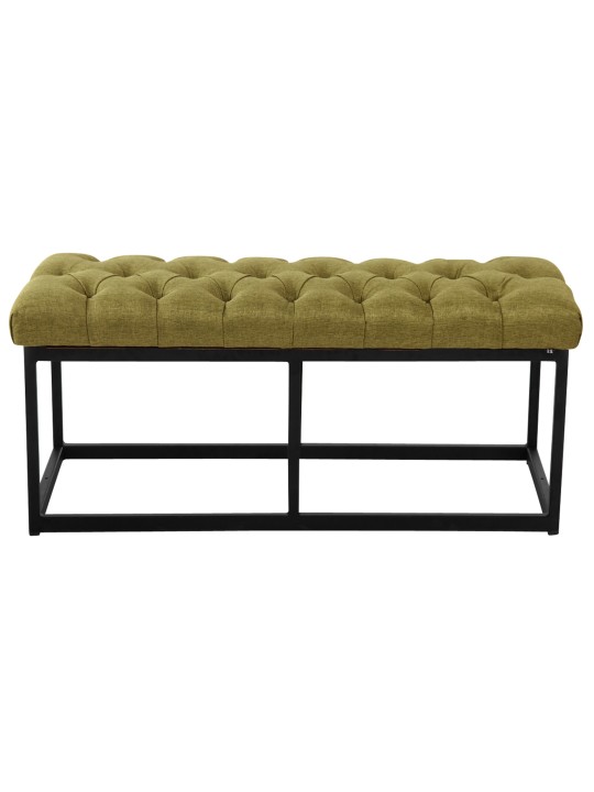 Banc Amun tissu 100 cm, vert Banc Amun tissu 100 cm, vert