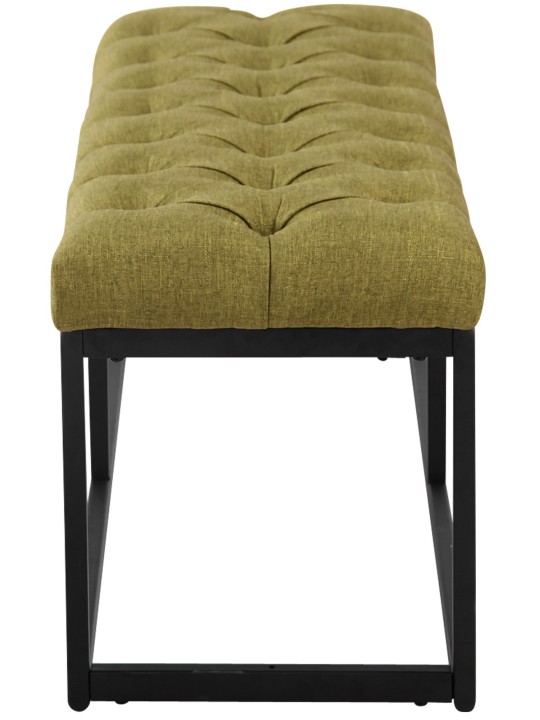 Banc Amun tissu 100 cm, vert Banc Amun tissu 100 cm, vert