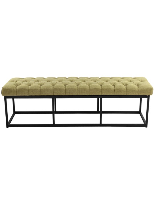 Banc Amun tissu 150 cm, vert Banc Amun tissu 150 cm, vert