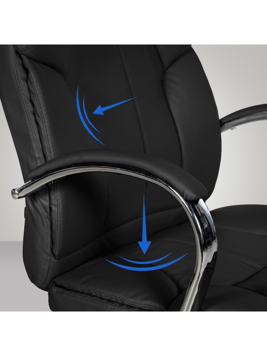 Chaise de bureau BIG Xanthos, noir