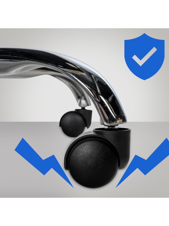 Chaise de bureau BIG Xanthos, noir