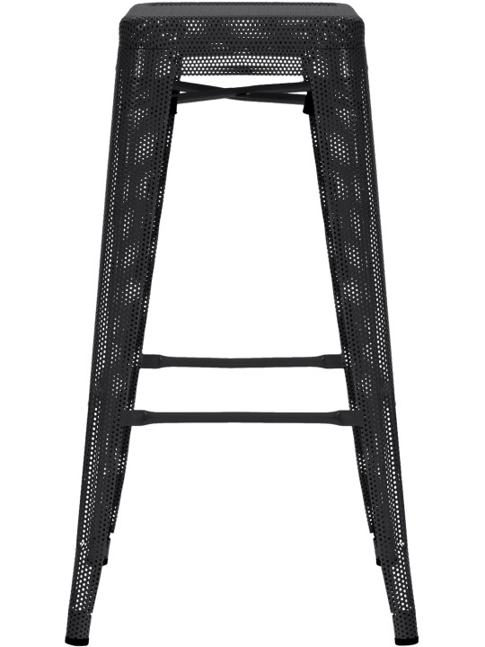 Tabouret de bar Fletcher, noir
