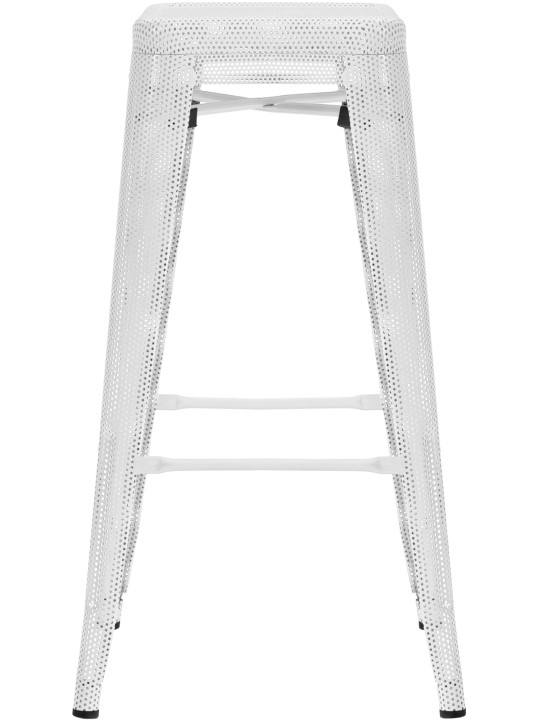 Tabouret de bar Fletcher, blanc