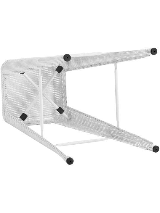 Tabouret de bar Fletcher, blanc