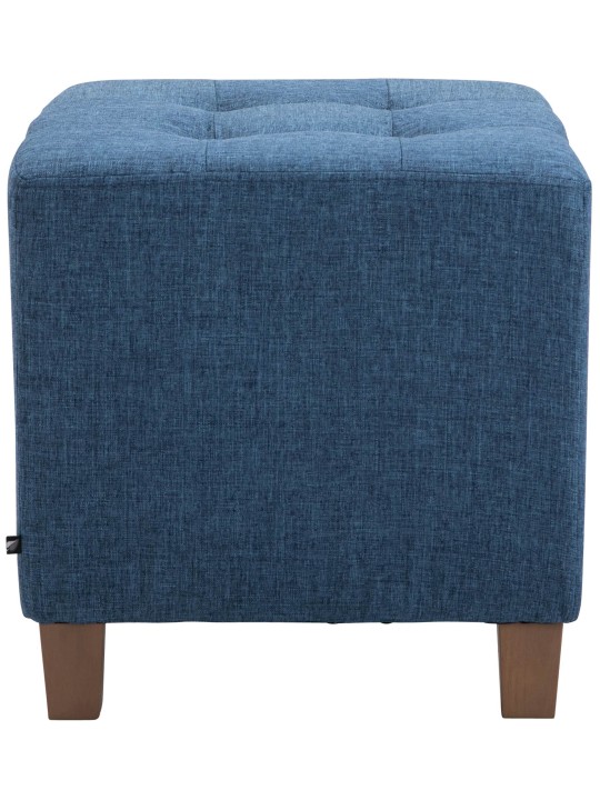 Tabouret Pharaon, lumière antique, bleu