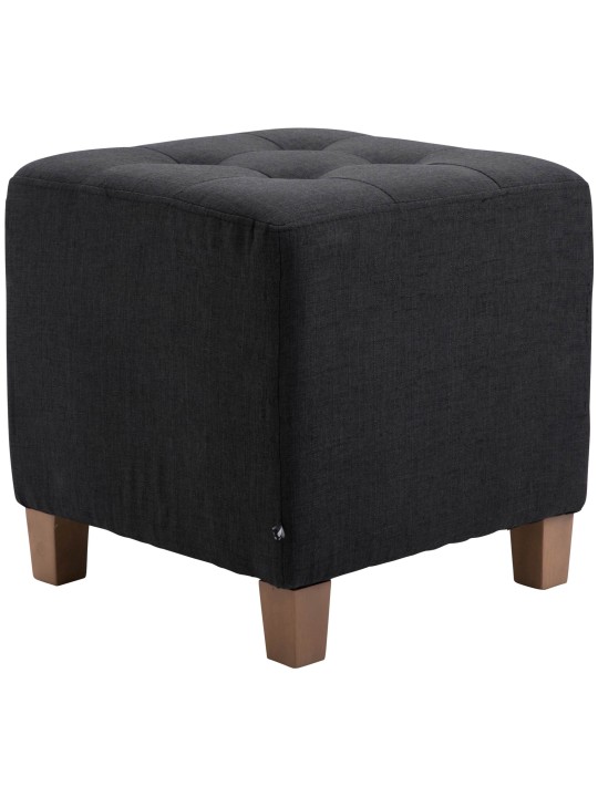 Tabouret Pharaon, lumière antique, noir