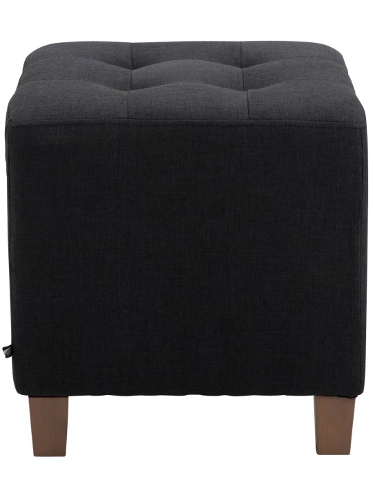 Tabouret Pharaon, lumière antique, noir