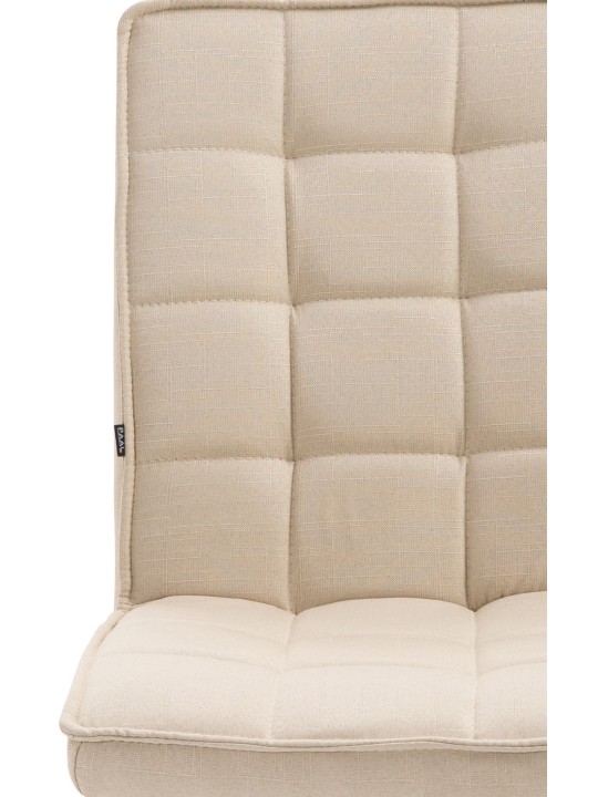 Tabouret de travail Peking V2 tissu, crème Tabouret de travail Peking V2 tissu, crème