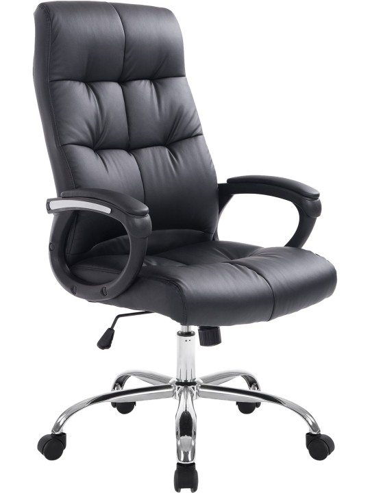 Chaise de bureau Poséidon, noir