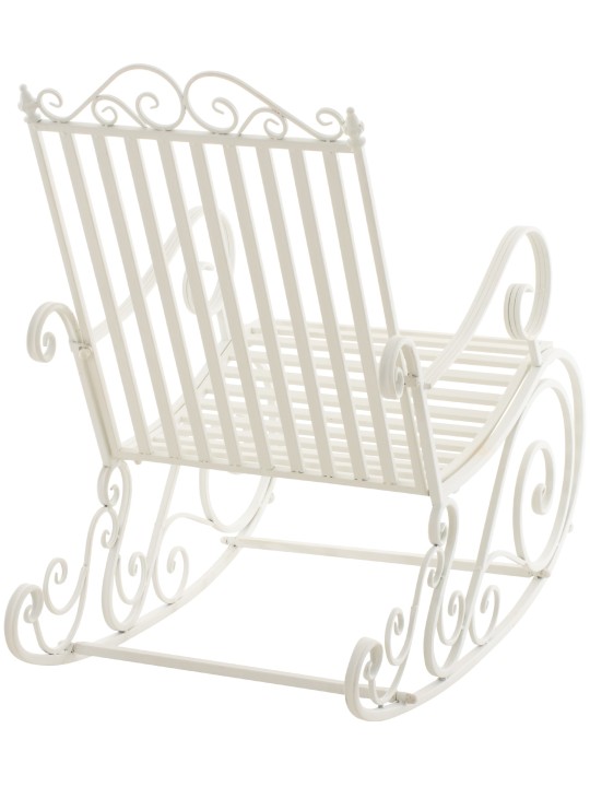 Chaise à bascule Smilla, blanc