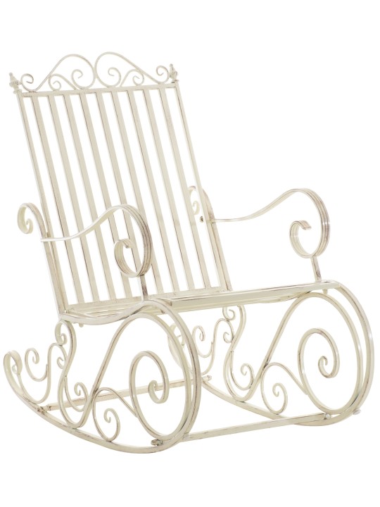 Chaise à bascule Smilla, crème antique