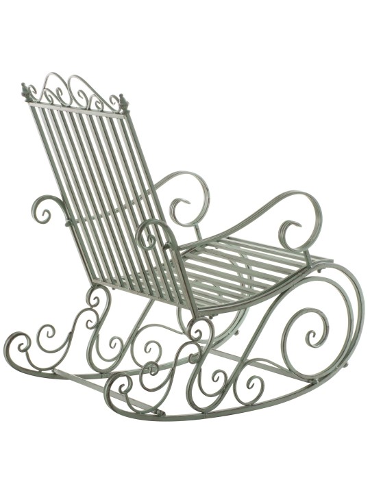 Chaise à bascule Smilla, vert antique