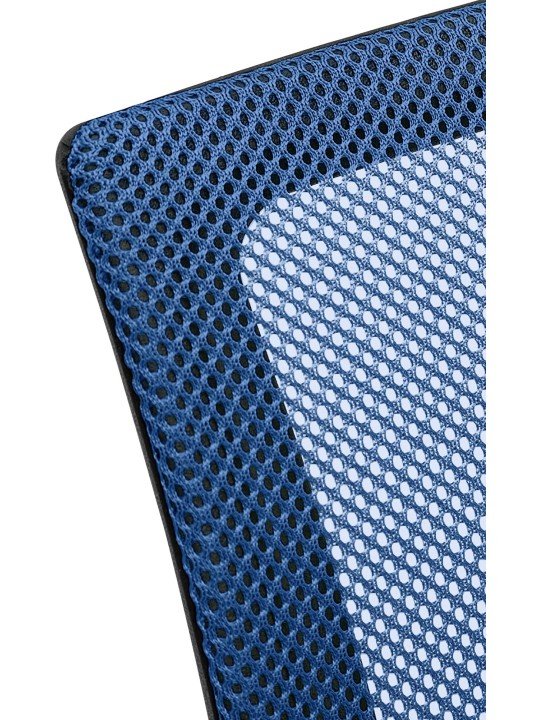 Chaise visiteur Eureka, bleu