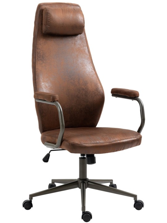 Chaise de bureau Pocatello, cognac