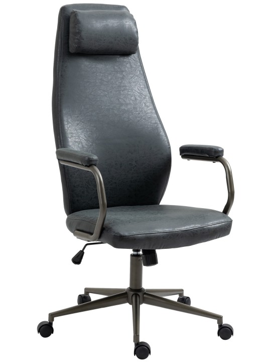 Chaise de bureau Pocatello, noir antique