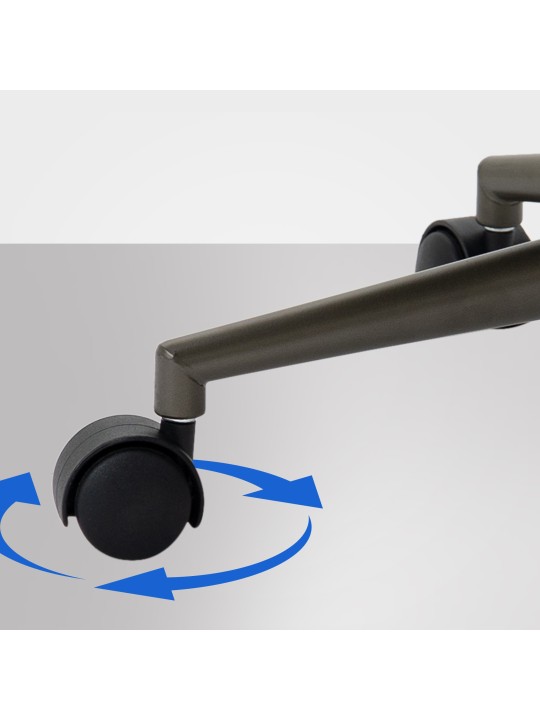 Chaise de bureau Pocatello, noir antique