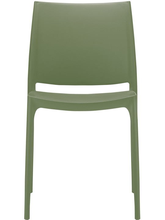 Lot de 2 chaises Maya, olive