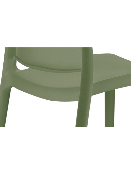 Lot de 2 chaises Maya, olive