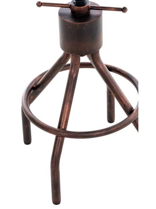 Lot de 2 tabourets de bar Hanam, bronze Lot de 2 tabourets de bar Hanam, bronze