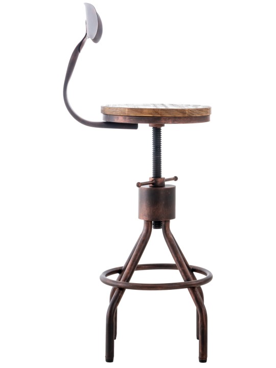 Lot de 2 tabourets de bar Hanam, bronze Lot de 2 tabourets de bar Hanam, bronze