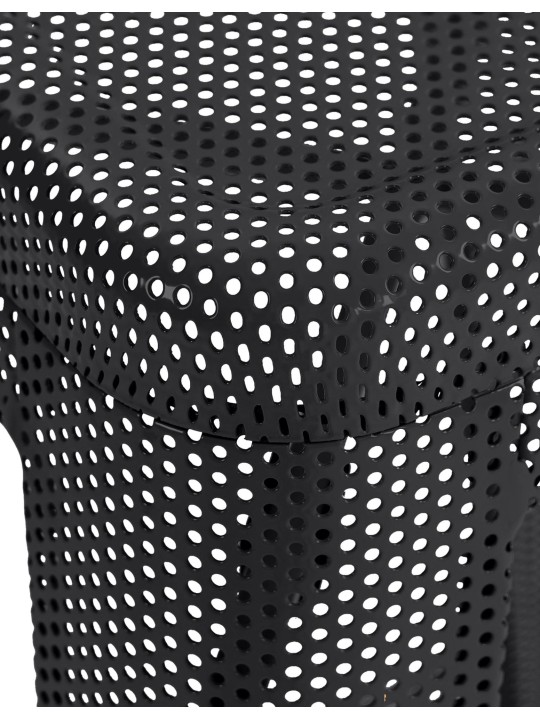 Ensemble de 4 tabourets de bar Fletcher, noir