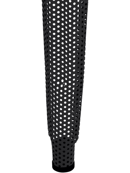 Ensemble de 4 tabourets de bar Fletcher, noir