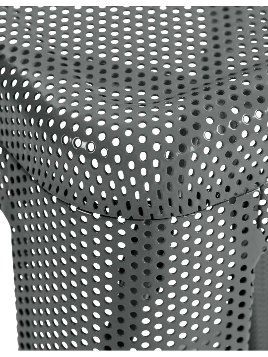 Ensemble de 4 tabourets de bar Fletcher, gris