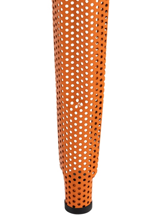 Ensemble de 4 tabourets de bar Fletcher, orange