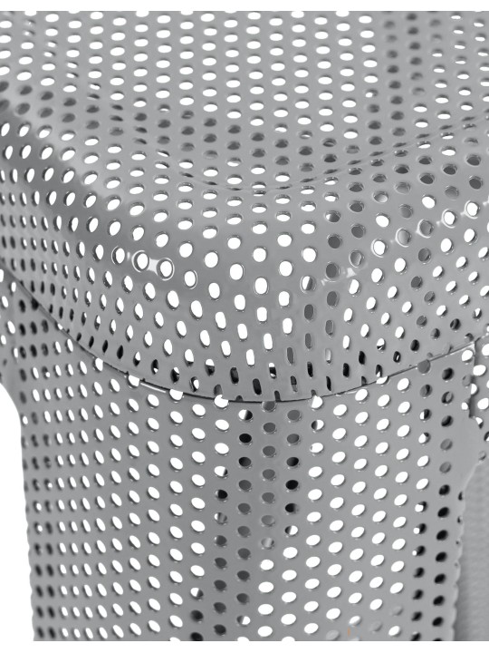 Ensemble de 4 tabourets de bar Fletcher, argent Ensemble de 4 tabourets de bar Fletcher, argent