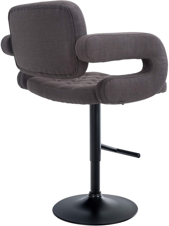 Tabouret de bar Dublin FABRIC, gris foncé Tabouret de bar Dublin FABRIC, gris foncé