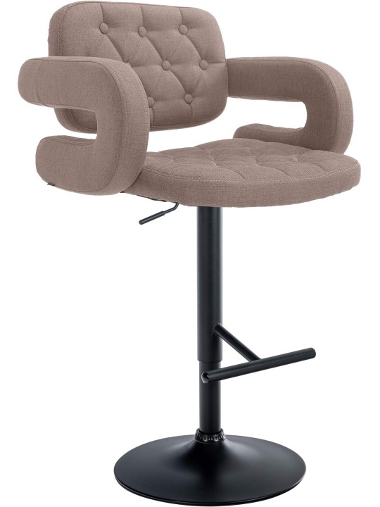 Tabouret de bar Dublin FABRIC, taupe Tabouret de bar Dublin FABRIC, taupe