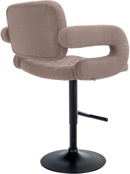 Tabouret de bar Dublin FABRIC, taupe Tabouret de bar Dublin FABRIC, taupe