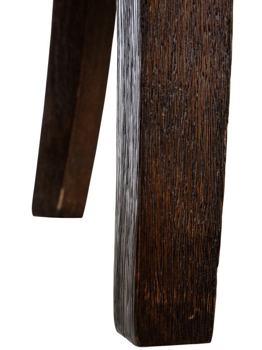 Chaise de salle à manger Zadar tissu antique-foncé, brun