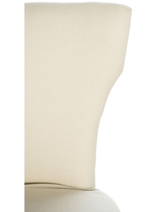 Chaise de salle à manger Zadar tissu antique-foncé, crème