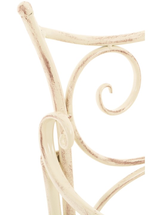 Banc de jardin Tara, crème antique