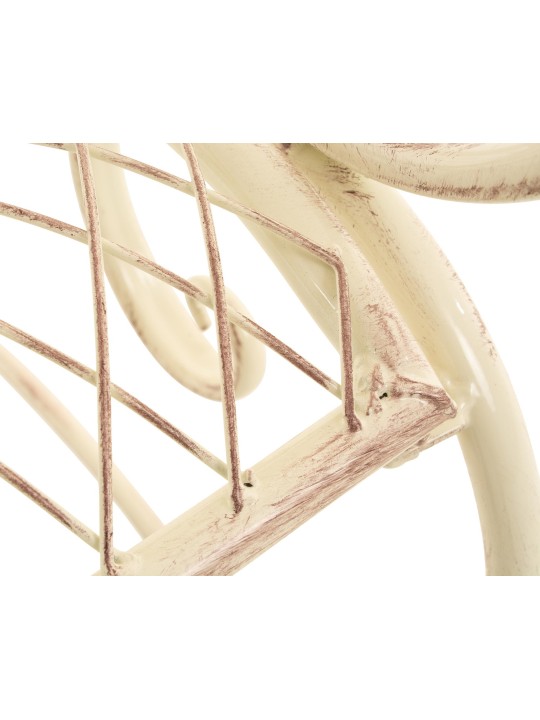 Banc de jardin Tara, crème antique