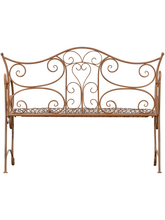Banc de jardin Tara, brun antique