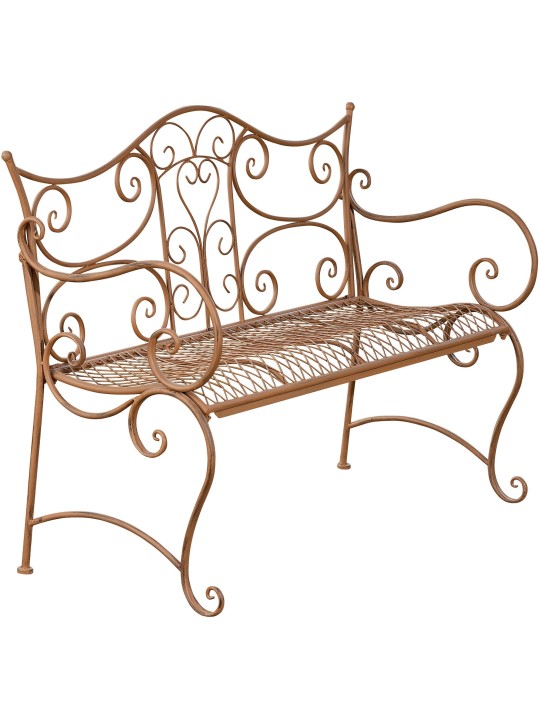 Banc de jardin Tara, brun antique