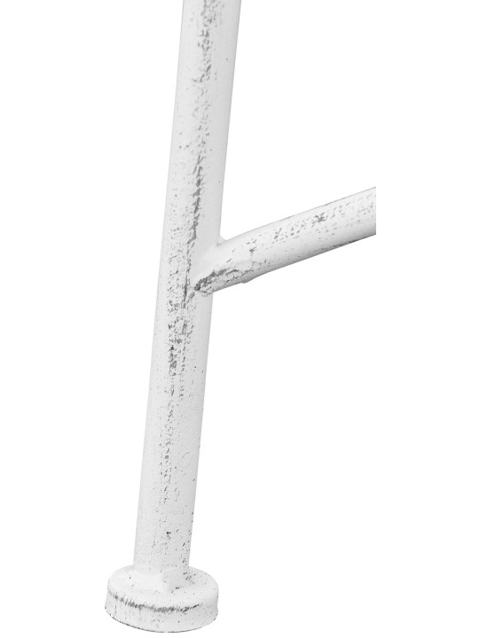 Banc de jardin Tara, blanc antique