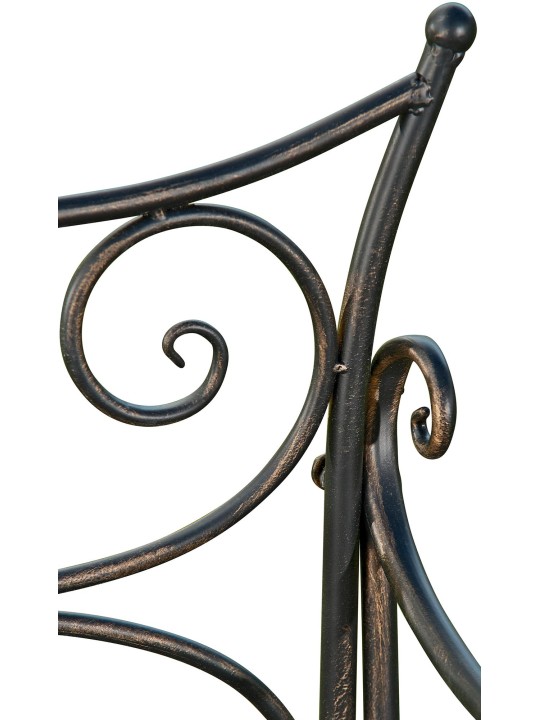Banc de jardin Tara, bronze