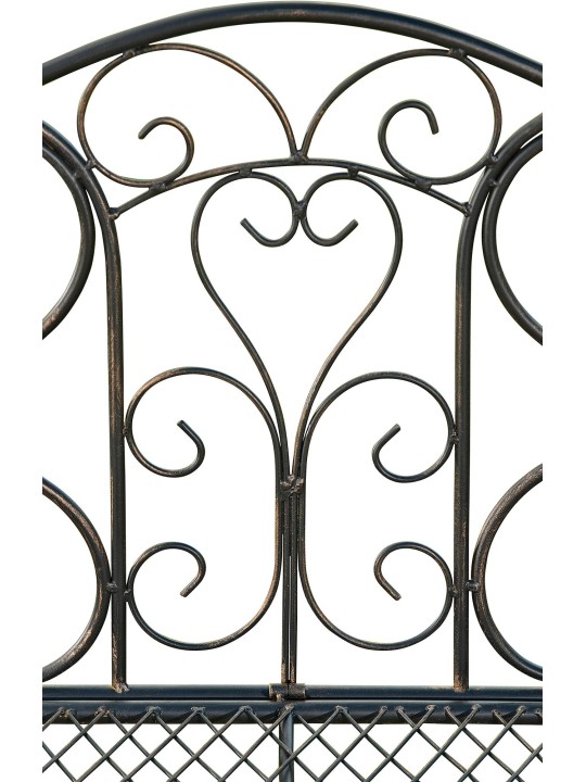 Banc de jardin Tara, bronze