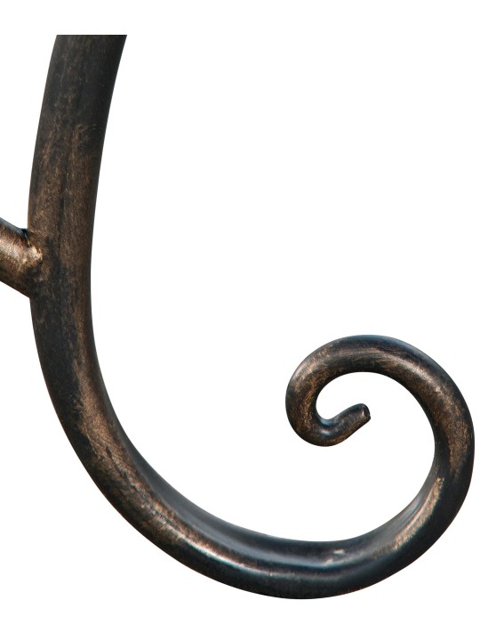 Banc de jardin Tara, bronze