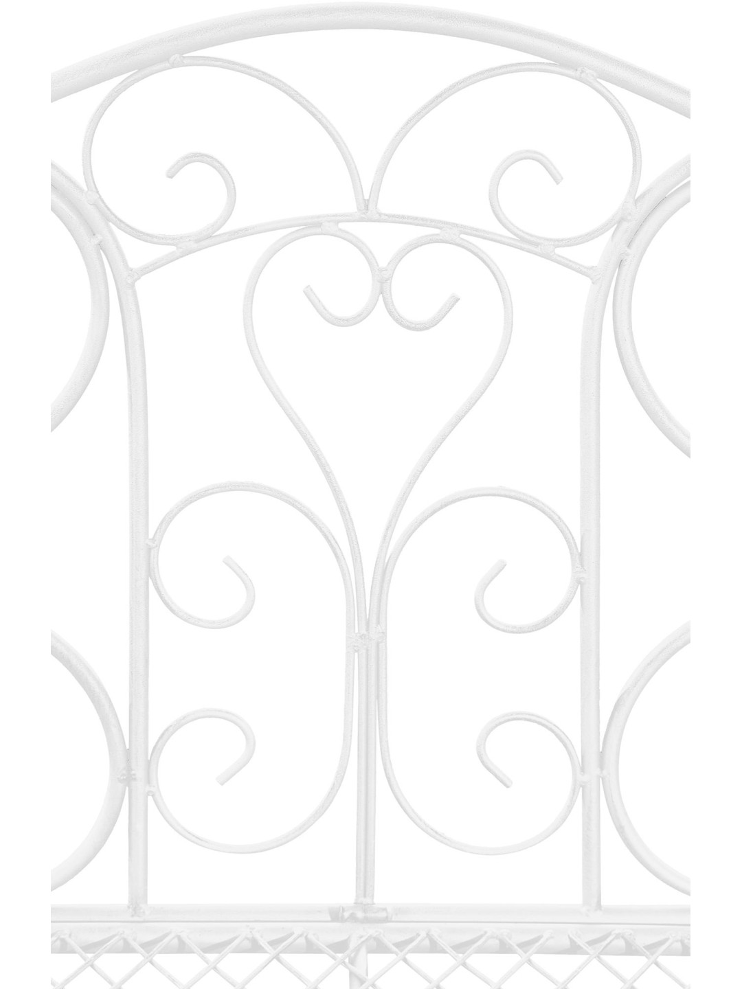 Banc de jardin Tara, blanc