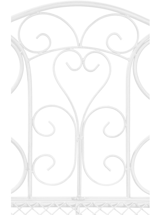 Banc de jardin Tara, blanc