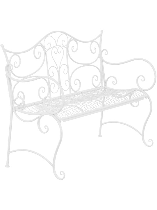 Banc de jardin Tara, blanc