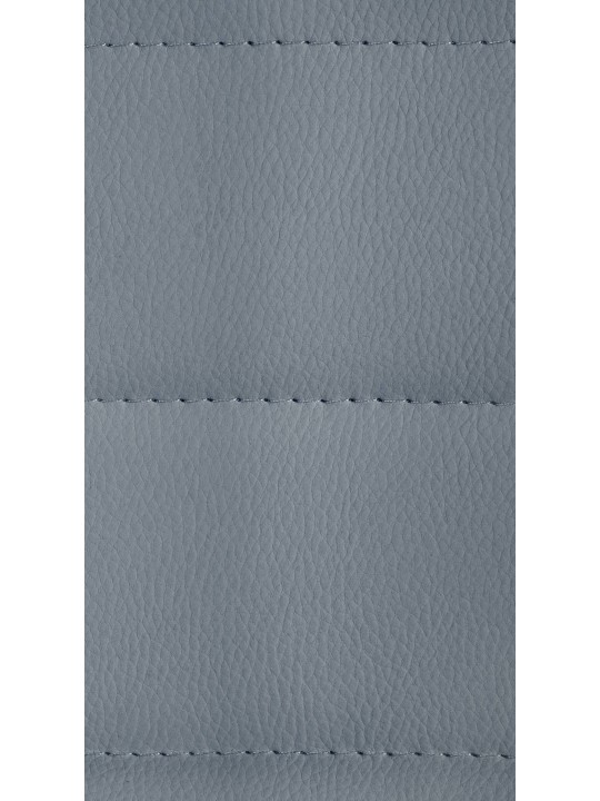 Lot de 2 tabourets de bar Lex simili cuir C, gris